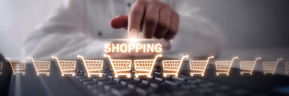 Das Online-Geschäft wächst rasant an. Das Online-Geschäft wächst rasant an.