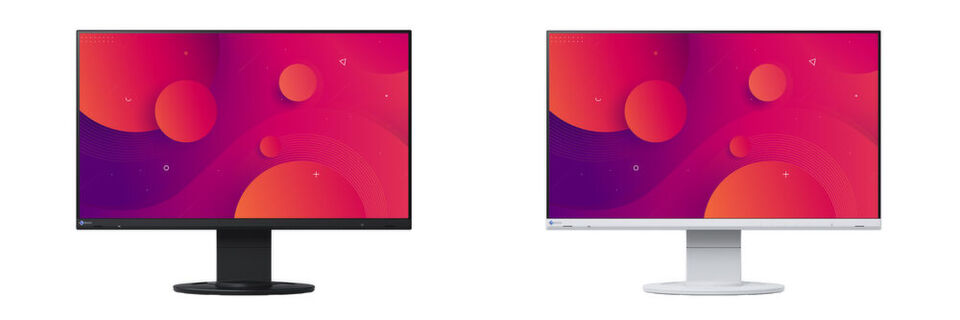 Eizo bietet den 23,8-Zoll-Monitor Flexscan EV2460 mit schwarzem und mit weißem Gehäuse an. Der Büromonitor mit Full-HD-IPS-Panel passt die Helligkeit der Hintergrundbeleuchtung nicht nur an das Umgebungslicht an, sondern auch noch an den dargestellten Inhalt. Eizo bietet den 23,8-Zoll-Monitor Flexscan EV2460 mit schwarzem und mit weißem Gehäuse an. Der Büromonitor mit Full-HD-IPS-Panel passt die Helligkeit der Hintergrundbeleuchtung nicht nur an das Umgebungslicht an, sondern auch noch an den dargestellten Inhalt.