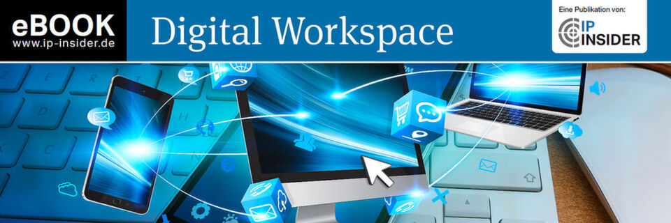 Das eBook "Digital Workspace" beleuchtet alle Aspekte rund um die neuen, virtuellen Arbeitsplätze aus der Cloud. Das eBook "Digital Workspace" beleuchtet alle Aspekte rund um die neuen, virtuellen Arbeitsplätze aus der Cloud.