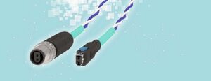 Bild 2: Mit seinen grenzenlosen Möglichkeiten wird Single Pair Ethernet zur DNA des Industrial Internet of Things. Das normierte SPE-Steckverbinder-System von Phoenix Contact bietet Möglichkeiten für eine
effiziente und platzsparende Anlagenverkabelung. Bild 2: Mit seinen grenzenlosen Möglichkeiten wird Single Pair Ethernet zur DNA des Industrial Internet of Things. Das normierte SPE-Steckverbinder-System von Phoenix Contact bietet Möglichkeiten für eine
effiziente und platzsparende Anlagenverkabelung.