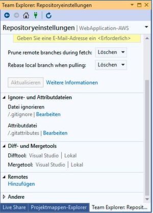 Mit einer „.gitignore“-Datei für .NET-Projekte lässt sich die Anzahl der in git zu speichernden Dateien reduzieren. Mit einer „.gitignore“-Datei für .NET-Projekte lässt sich die Anzahl der in git zu speichernden Dateien reduzieren.