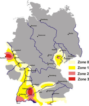 Das Leitwerk-Rechenzentrum in Appenweier liegt in der Erdbebenzone . Das Leitwerk-Rechenzentrum in Appenweier liegt in der Erdbebenzone .