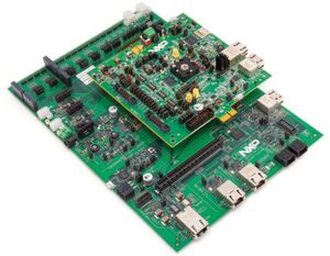 Passend zum S32G-Prozessor bietet NXP ein Entwicklungsboard mit umfassender Software-Unterstützung an. Passend zum S32G-Prozessor bietet NXP ein Entwicklungsboard mit umfassender Software-Unterstützung an.