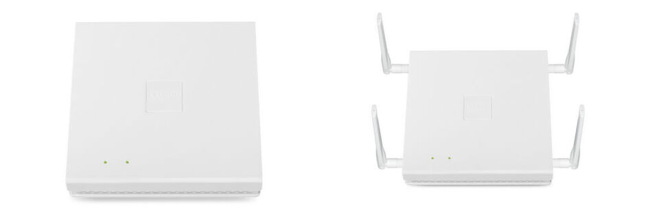 Die Wi-Fi-6-Access-Points LX-6400 und LX-6402 unterscheiden sich durch ihre Antennenanordnung. Der LX-6402 verfügt über vier externe Dual-Band-Rundstrahler-Antennen, beim LX-6400 sind acht Antennen im Gehäuse integriert. Die Wi-Fi-6-Access-Points LX-6400 und LX-6402 unterscheiden sich durch ihre Antennenanordnung. Der LX-6402 verfügt über vier externe Dual-Band-Rundstrahler-Antennen, beim LX-6400 sind acht Antennen im Gehäuse integriert.