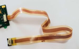 TWINflex-Stretch Leiterplatte: Die biegeschlaffen, biokompatiblen Leiterplatten passen sich der Körperform an und lassen sich in Textilien integrieren. TWINflex-Stretch Leiterplatte: Die biegeschlaffen, biokompatiblen Leiterplatten passen sich der Körperform an und lassen sich in Textilien integrieren.