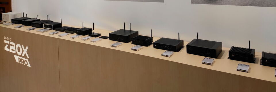 Zotac ist auf der ISE 2020 mit der ZBox-Pro-Modellreihe vertreten. Sie ist für professionelle Anwender zugeschnitten und bedient auch die Anforderungen der Digital-Signage-Branche. Zotac ist auf der ISE 2020 mit der ZBox-Pro-Modellreihe vertreten. Sie ist für professionelle Anwender zugeschnitten und bedient auch die Anforderungen der Digital-Signage-Branche.