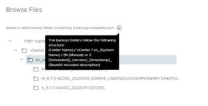 Der Backup-Archiv-Browser enthält in jedem einzelnen Backup-Verzeichnis für jede Sicherung ein JSON-basiertes Metadaten-File. Der Backup-Archiv-Browser enthält in jedem einzelnen Backup-Verzeichnis für jede Sicherung ein JSON-basiertes Metadaten-File.