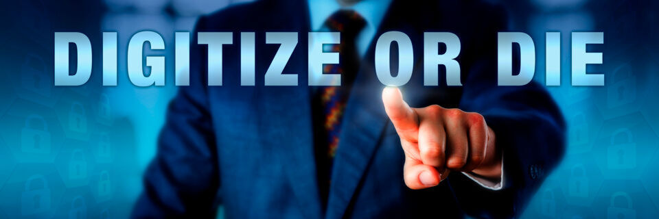 Die Digitalisierung in Unternehmen geht schrittweise voran und erzielt kleine Erfolge, was die Fachseite positiver stimmt, als die IT-Verantwortlichen. Die Digitalisierung in Unternehmen geht schrittweise voran und erzielt kleine Erfolge, was die Fachseite positiver stimmt, als die IT-Verantwortlichen.