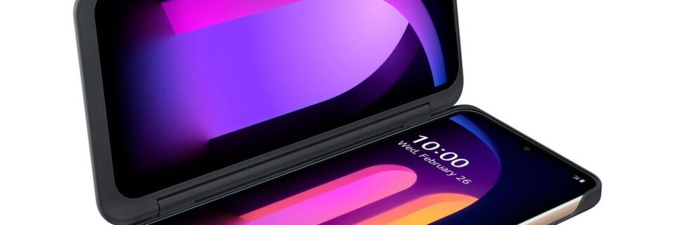 Das Dual-Screen-Smartphone, das LG V60Thinq, erscheint im März 2020 in Deutschland. Das Dual-Screen-Smartphone, das LG V60Thinq, erscheint im März 2020 in Deutschland.