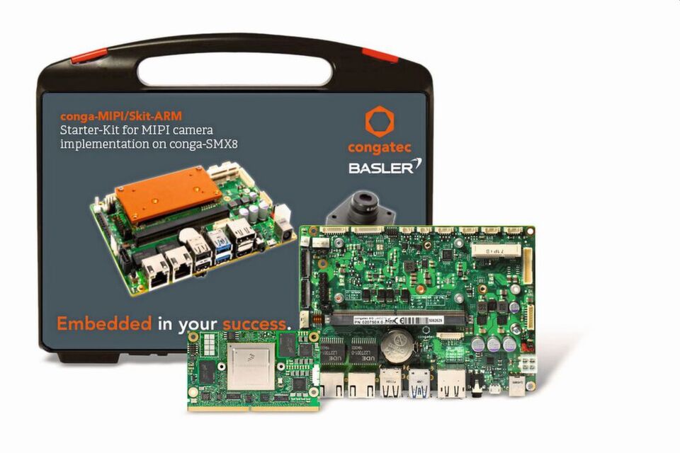 Alles inklusive: Das neue Starterkit für MIPI-CSI basierende Visionsysteme. Alles inklusive: Das neue Starterkit für MIPI-CSI basierende Visionsysteme.