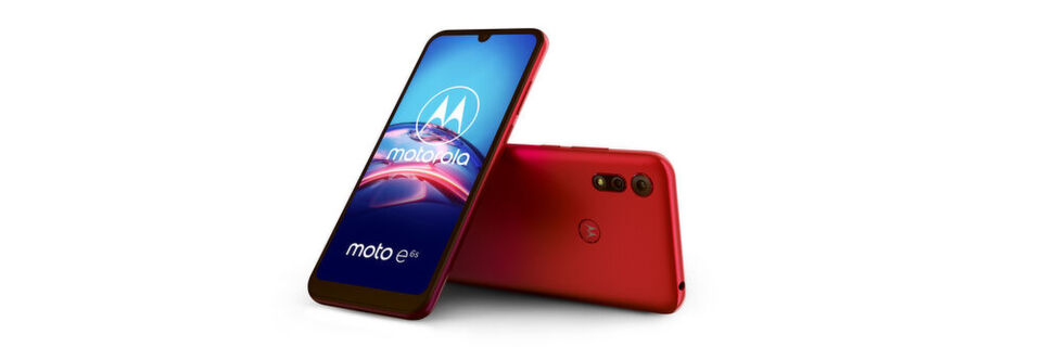 Das Moto E6S gibt es in den Farben Türkis und Rot. Das Moto E6S gibt es in den Farben Türkis und Rot.