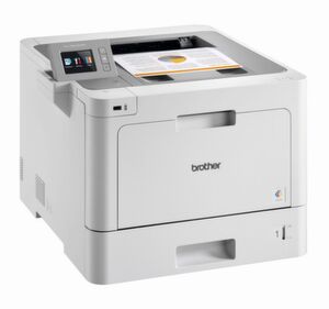 Der Farblaserdrucker HL-L9310CDW mit Touchscreen ist eines der Geräte, das nun per Update mit dem Thinprint-Client ausgestattet wird. Der Farblaserdrucker HL-L9310CDW mit Touchscreen ist eines der Geräte, das nun per Update mit dem Thinprint-Client ausgestattet wird.