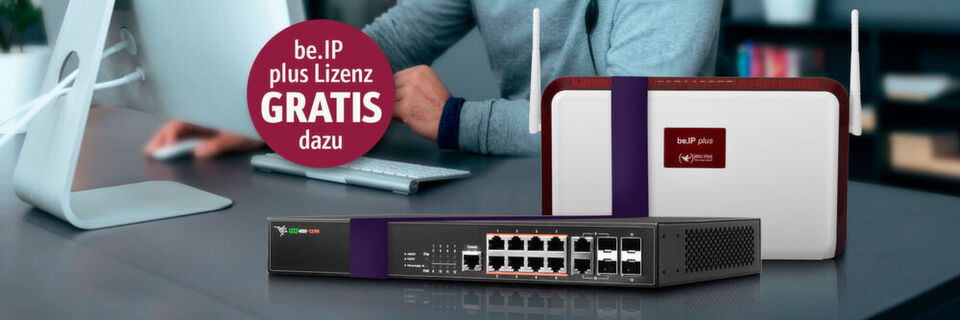 Von März bis Ende April bietet Bintec Elmeg seinen Handelspartner ein VoIP-Bundle an. Von März bis Ende April bietet Bintec Elmeg seinen Handelspartner ein VoIP-Bundle an.