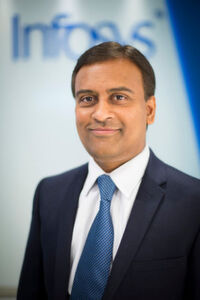Umashankar Lakshmipathy, Senior Vice President & Regional Head – EMEA of Cloud, Infrastructure and Security Services, Infosys Ltd. Umashankar Lakshmipathy, Senior Vice President & Regional Head – EMEA of Cloud, Infrastructure and Security Services, Infosys Ltd.