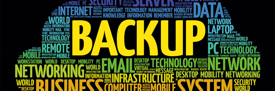 Backup mag lästig sein, bleibt aber unerlässlich. Backup mag lästig sein, bleibt aber unerlässlich.