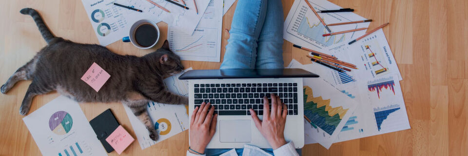 Remote Working wird während der Corona-Pandemie zur neuen Normalität. Remote Working wird während der Corona-Pandemie zur neuen Normalität.