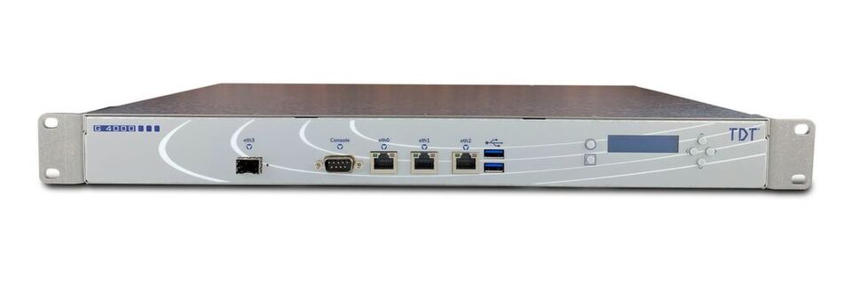 Das VPN-Gateway G4000 von TDT kommt im 19-Zoll-Design auf den Markt. Das VPN-Gateway G4000 von TDT kommt im 19-Zoll-Design auf den Markt.