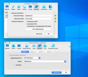Die Einstellung NAT-Netzwerk sorgt für sicheren und funktionalen Betrieb der VM. Die Einstellung NAT-Netzwerk sorgt für sicheren und funktionalen Betrieb der VM.