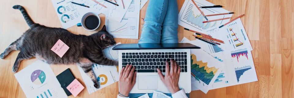 Remote Working wird während der Corona-Pandemie zur neuen Normalität. Remote Working wird während der Corona-Pandemie zur neuen Normalität.