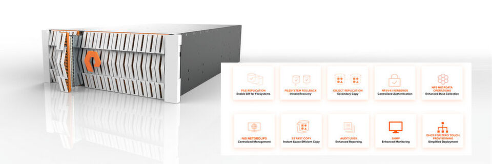 Pure Storage hat Purity//FB 3.0, der jüngste Version der Scale-out-Software für die File- und Object-Storage-Plattform Flashblade, um etliche Funktionen wie die Replikation von Daten, ein Dateisystem-Rollback sowie die Replikation von Objekten erweitert. Pure Storage hat Purity//FB 3.0, der jüngste Version der Scale-out-Software für die File- und Object-Storage-Plattform Flashblade, um etliche Funktionen wie die Replikation von Daten, ein Dateisystem-Rollback sowie die Replikation von Objekten erweitert.