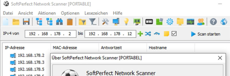Der SoftPerfect Network Scanner für Windows und macOS ist ein praktisches und preiswertes Admin-Werkzeug. Der SoftPerfect Network Scanner für Windows und macOS ist ein praktisches und preiswertes Admin-Werkzeug.
