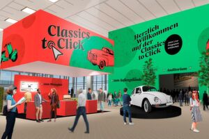 Die virtuelle Oldtimermesse „Classics to Click“ bemüht sich um Flair für Aussteller und Besucher. Die virtuelle Oldtimermesse „Classics to Click“ bemüht sich um Flair für Aussteller und Besucher.