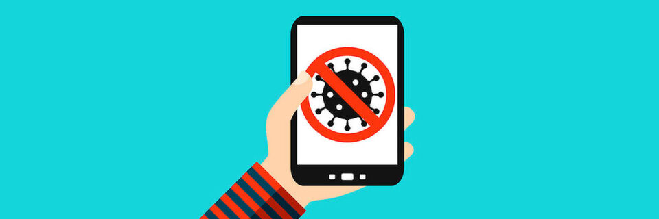 Die Corona-Warn-App soll helfen, Infektionswege nachzuvollziehen Die Corona-Warn-App soll helfen, Infektionswege nachzuvollziehen