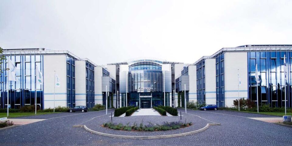 Die Fresenius-Konzernzentrale in Bad Homburg vor der Höhe Die Fresenius-Konzernzentrale in Bad Homburg vor der Höhe