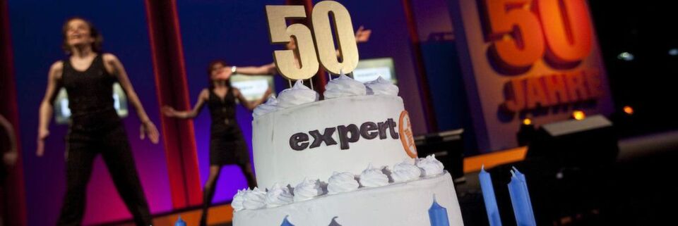 50 Jahre sind Grund genug für Expert zu feiern. 50 Jahre sind Grund genug für Expert zu feiern.