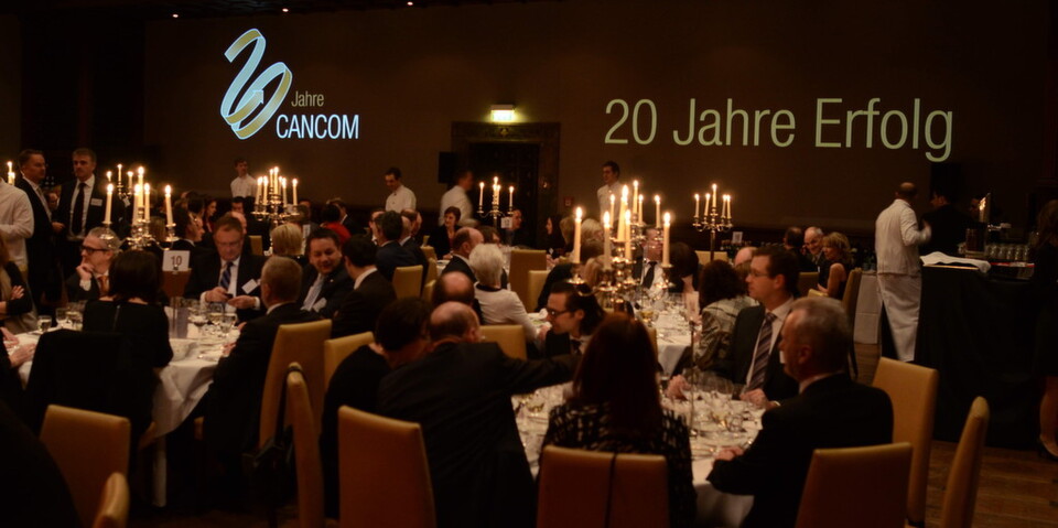 Cancom feierte sein 20. Jubiläum im Münchner Lenbach. Cancom feierte sein 20. Jubiläum im Münchner Lenbach.