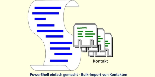 IP-Insider zeigt den automatischen Massenimport von Kontaktdaten in AD und Exchange via PowerShell-Skript. IP-Insider zeigt den automatischen Massenimport von Kontaktdaten in AD und Exchange via PowerShell-Skript.