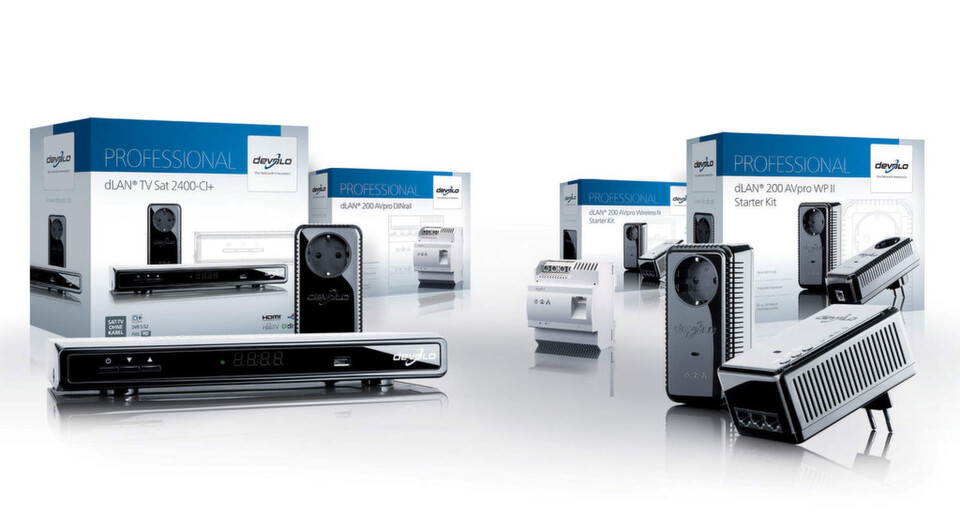 Die dLAN-Professional-Produktreihe ist für Fachhändler und nicht für Retailer bestimmt. Die dLAN-Professional-Produktreihe ist für Fachhändler und nicht für Retailer bestimmt.