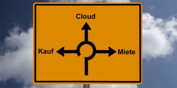 Welches Betriebsmodell – ob Kauf, Miete oder Cloud-Nutzung – für Unternehmen das richtige ist, hängt nicht nur bei ERP-Software von individuellen Überlegungen ab. (© Christian-P. Worring - Fotolia.com)