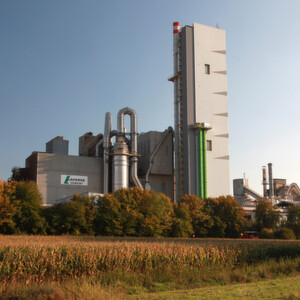Lafarge has modernised the production facilities, including the existing belt bucket elevator to the raw mill, at its plant in the town of Wössingen, Germany. (Picture: Beumer Group)