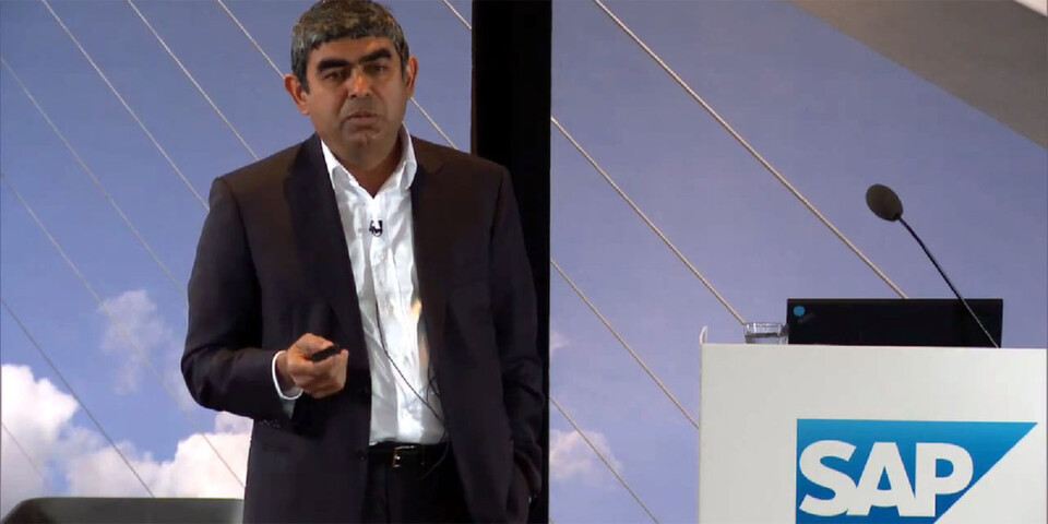 Vishal Sikka will den selbst beschwörten Paradigmenwechsel im Datenmanagement anführen. Vishal Sikka will den selbst beschwörten Paradigmenwechsel im Datenmanagement anführen.