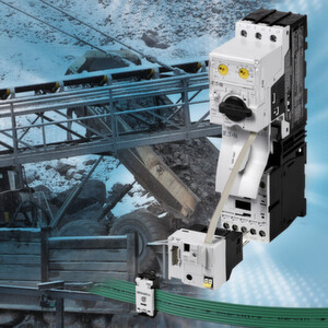 Eaton's PKE motor-protective circuit-breaker with SmartWire-DT helps to increase availability of conveyor systems. (Picture: Eaton)