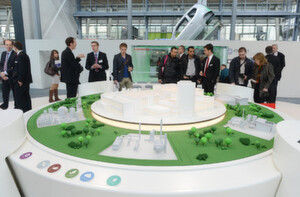 Die Hannover Messe 2012 stand unter einem grünen Stern.