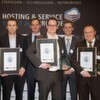 Strahlende Gewinner auf dem HOSTING & SERVICE PROVIDER SUMMIT