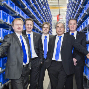 Erwarten auch im laufenden Jahr ein zweistelliges Wachstum (v.l.): Mark Aberle, Andreas Ebert, Achim Aberle, Wilfried Aberle und Volker Knuff. Erwarten auch im laufenden Jahr ein zweistelliges Wachstum (v.l.): Mark Aberle, Andreas Ebert, Achim Aberle, Wilfried Aberle und Volker Knuff.