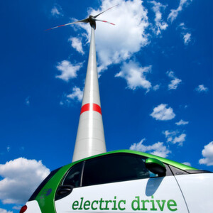 Für rund 2.500 Smart Fortwo Electric Drive soll das Windrad „grünen Strom“ erzeugen.