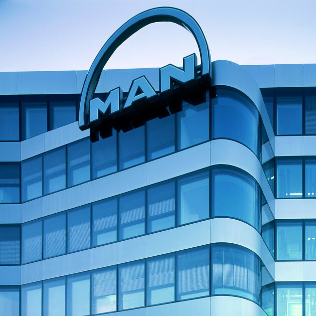 Die Firmenzentrale der MAN SE in München.