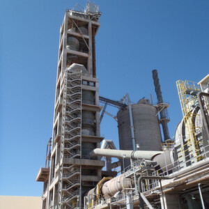 For their new cement plant located near Paulden, Arizona, USA, Drake Cement specified a total of 53 air cannons to prevent accumulations and ensure process flow.