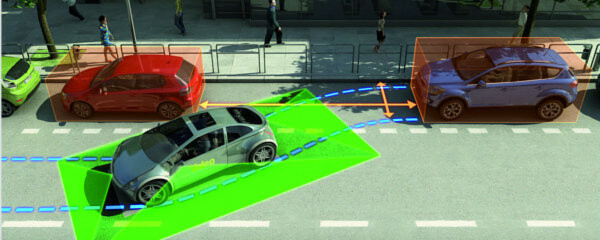 Seit 2007 existieren Assistenzsysteme, die das Fahrzeug automatisch in die Parklücke lenken. Seit 2007 existieren Assistenzsysteme, die das Fahrzeug automatisch in die Parklücke lenken.