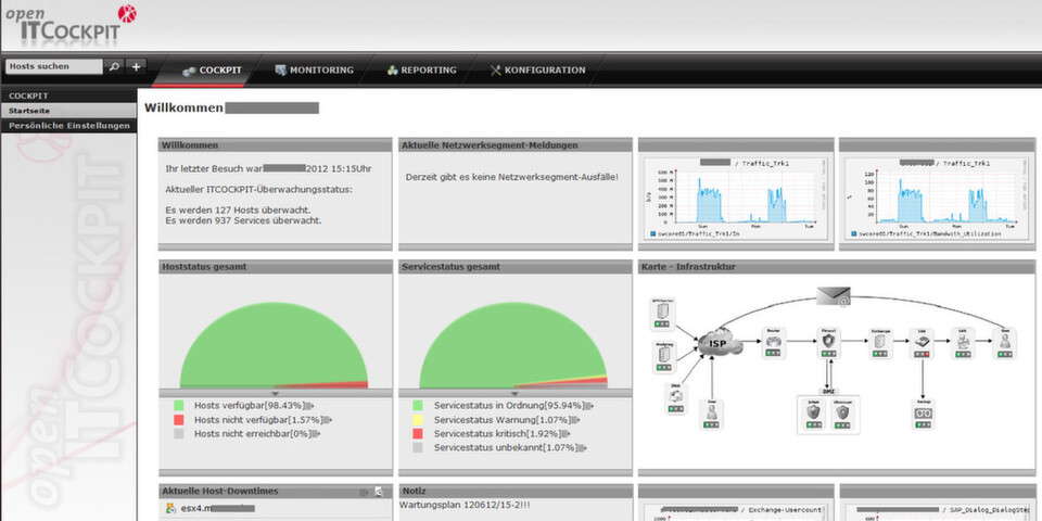 Das Projekt openITCOCKPIT des Dienstleisters it-novum ist eine auf Nagios basierende Monitoring-Variante Das Projekt openITCOCKPIT des Dienstleisters it-novum ist eine auf Nagios basierende Monitoring-Variante
