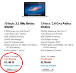 Auch in den USA ist die Wartezeit auf bis zu vier Wochen angewachsen. Das kleinere Modell kostet hier 2.199 Dollar ...