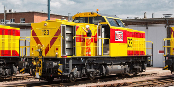Die Hybridtechnik von Alstom ist in allen Rangierdienstbereichen einsetzbar. Maximal leistet die Lok 600 kW. Die Hybridtechnik von Alstom ist in allen Rangierdienstbereichen einsetzbar. Maximal leistet die Lok 600 kW.