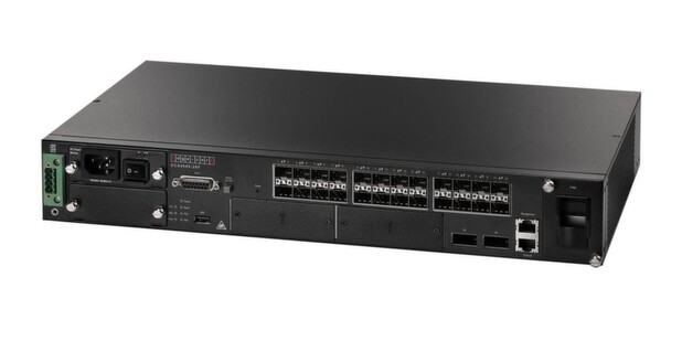 Der ECS4660-28F von Edge-Core Networks erfüllt die Carrier-Ethernet-Service-Anforderungen des Branchenverbands MEF.