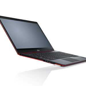 Das Ultrabook U772 mit 14-Zoll-Display ist das Flaggschiff-Modell der Lifebook-Reihe.