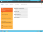 Über den Desktop starten Administratoren das Verwaltungsdashboard von Windows Server 2012 Essentials. Hierüber lassen sich alle Funktionen des Servers verwalten, Benutzer anbinden und Daten sichern. Alle Verwaltungsaufgaben laufen über dieses Dashboard.