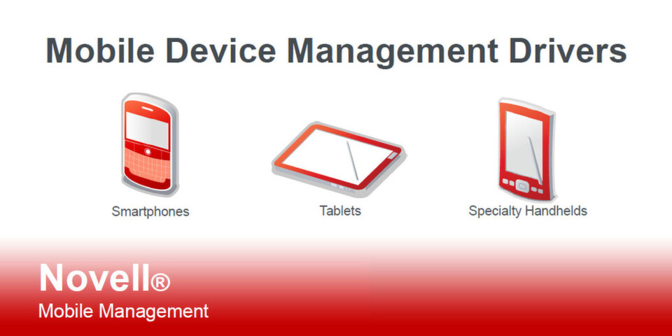 Novell ZENworks Mobile Management läuft eigenständig oder als Teil einer integrierten ZENworks-Umgebung. Novell ZENworks Mobile Management läuft eigenständig oder als Teil einer integrierten ZENworks-Umgebung.